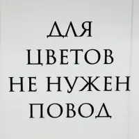 Ваза для цветов &laquo;Повод&raquo;, акрил, 14&times;20&times;5.5 см