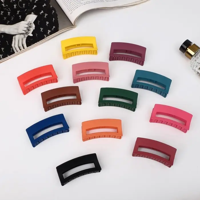 Крабик для волос «Матовый», классика, 7 см, МИКС Крабик для волос «Матовый», классика, 7 см, МИКС