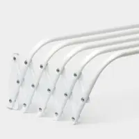 Сушилка для белья настенная, 90 см, белая