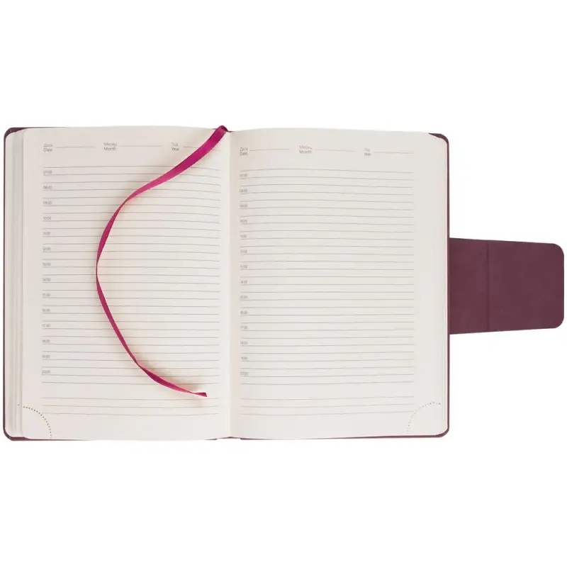 Ежедневник Capital, недатированный, бордовый