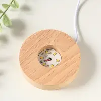 Фигурка светящаяся &laquo;Ганеша - бог мудрости&raquo;, акрил, от USB, 8&times;8&times;10 см