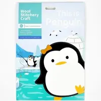 Набор для создания игрушки из фетра "Пингвин"