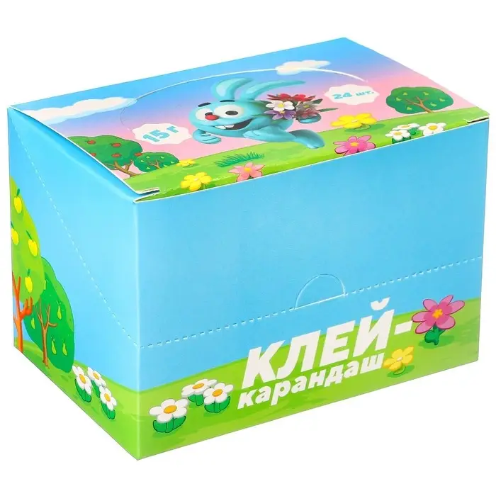 Клей-карандаш PVP 15 г, «Смешарики» Клей-карандаш PVP 15 г, «Смешарики»