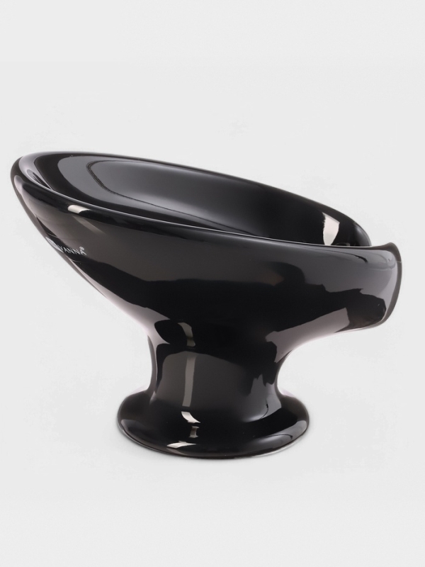 Мыльница "Essence", керамика, цвет черный