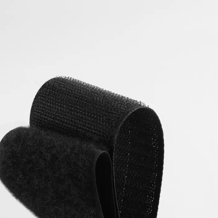 Липучка, 50 мм, 25&plusmn;1 м, чёрная