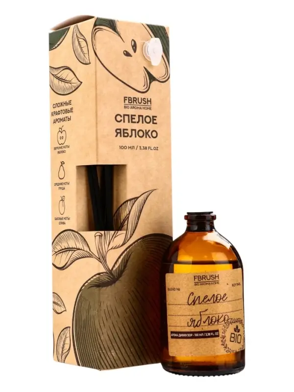 Диффузор ароматический Коллекция BIO Спелое яблоко 100 мл Диффузор ароматический Коллекция BIO Спелое яблоко 100 мл