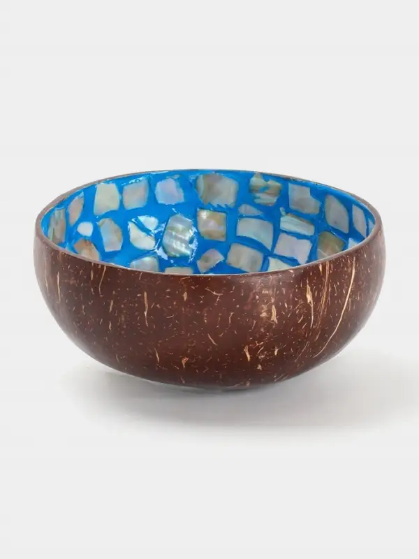 Чаша &laquo;Глазурь&raquo;, 14&times;14&times;6 см, кокос