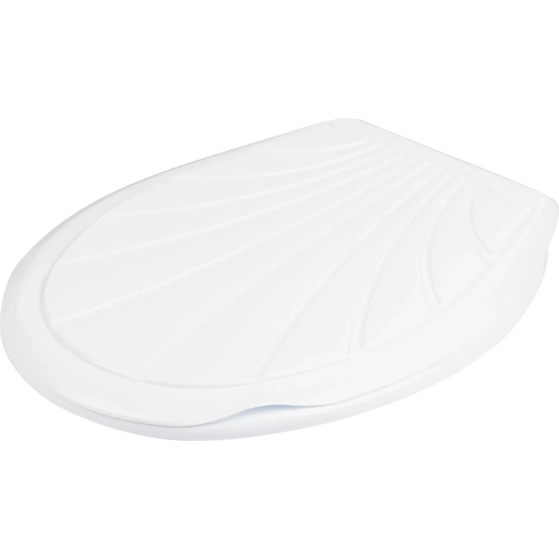 Сиденье для унитаза Ракушка белое 104-403-00