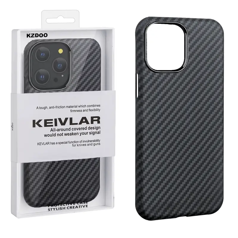 Чехол iPhone 14 Pro Max Kevlar Black K-DOO Чехол iPhone 14 Pro Max Kevlar Black K-DOO