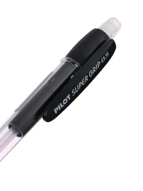 Карандаш механический Pilot. Super Grip, толщина грифеля 0.5 мм, НВ, резиновый упор