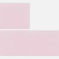 Лента силиконовая Biguna 50 S, прозрачная розовая, 40 см