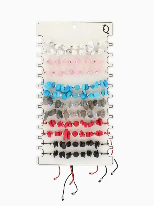 Браслет под натуральный камень &laquo;Крошка с бусиной&raquo;, шар №8, d=6 см, МИКС