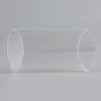 Складная прозрачная коробка из PVC, для упаковки подарков, 8×5×2 см