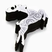 Ёлочная игрушка деревянная &laquo;Новый год: олень&raquo;, набор 10 шт.