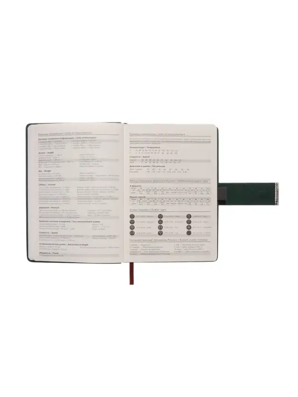 Ежедневник недатированный формат А5, с хлястиком, 112л, линия, пвх, Зеленый Ежедневник недатированный формат А5, с хлястиком, 112л, линия, пвх, Зеленый