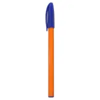 Ручка шариковая ErichKrause U-108 Orange Stick, узел 1.0 мм, чернила синие, супермягкое письмо, длина линии письма 1000 метров