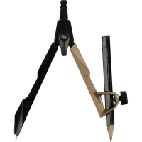 Готовальня Attache BF-BX4 2пр/наб,циркуль 122мм,зол+черн,пл.пенал,европодв