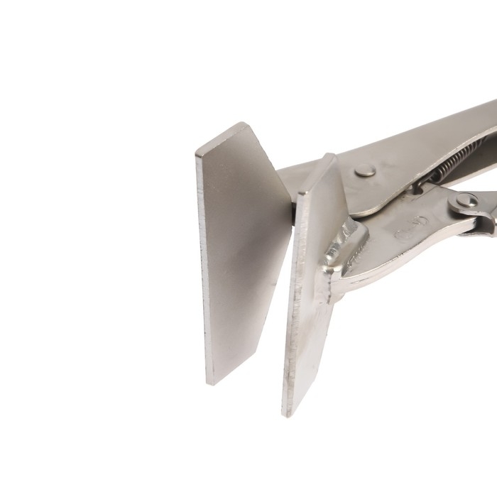 Зажим ручной ТУНДРА, широкий плоский захват, с фиксатором, 250 мм Зажим ручной ТУНДРА, широкий плоский захват, с фиксатором, 250 мм