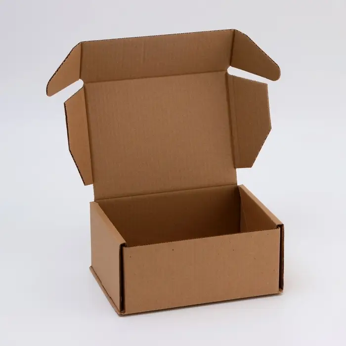Коробка самосборная, крафт 22×16.5×10 см Коробка самосборная, крафт 22×16.5×10 см