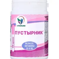 Пустырник Vitamuno, мелисса, витамины B1 и B6, 120 таблеток