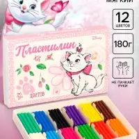 Пластилин 12 цветов 180 г &laquo;Мари&raquo;, Коты-аристократы