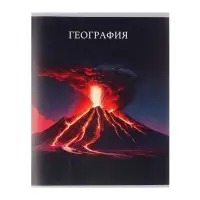 Предметная тетрадь по географии Calligrata TOP &laquo;Школьный стиль&raquo;, 48 листов, в клетку, со справочным материалом, пластиковая обложка