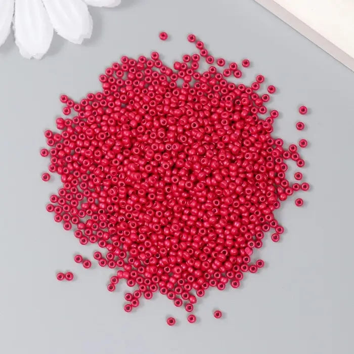 Бисер стекло 12/0  Бисер стекло 12/0 "Рубиновое вино" 15 гр