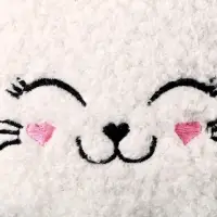 Сумка детская мягкая &laquo;Котёнок&raquo;, 15&times;13 см, белый цвет