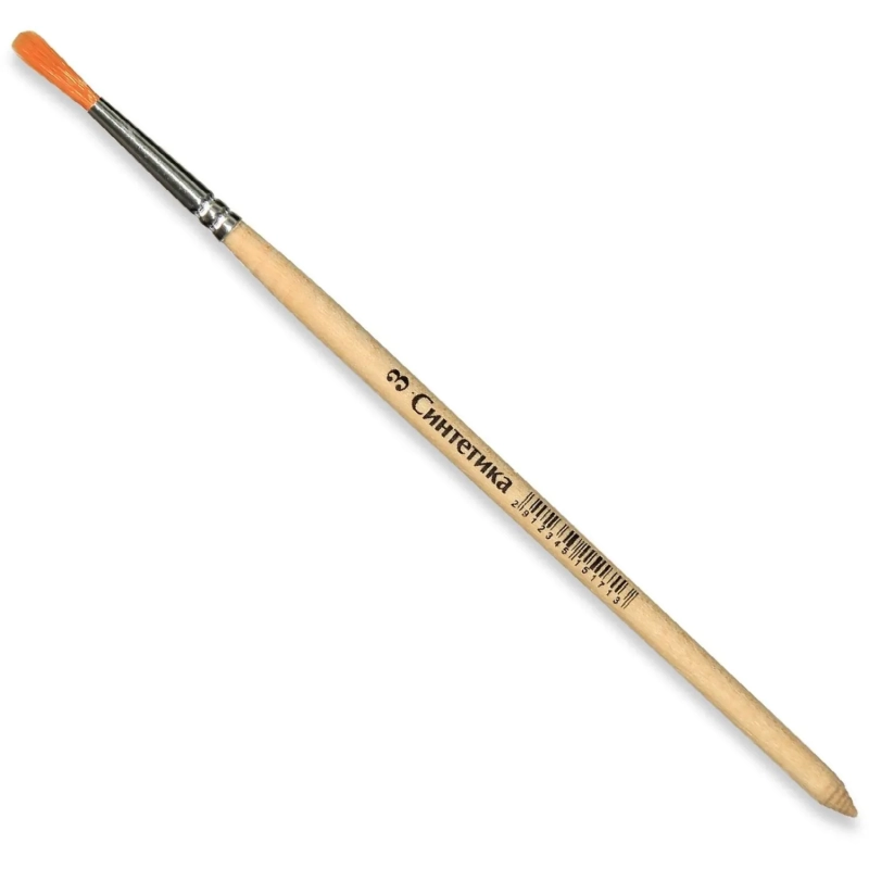 Кисть синтетика круглая  №3