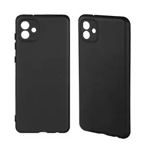 Чехол для Samsung A04 TPU матовый черный
