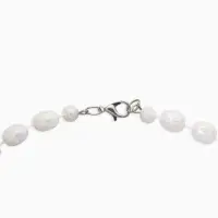 Бусы детские Выбражулька «Бант», граненые бусины, 40 см, цвет белый Бусы детские Выбражулька «Бант», граненые бусины, 40 см, цвет белый