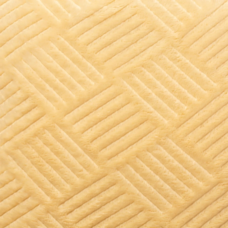 Плед микрофибра Luscan, фактура бежевый 200х220