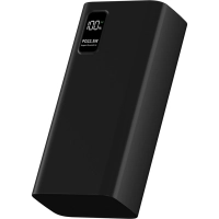 Внешний аккумулятор PERO PB07 30000 mAh,Li-Pol,output USB-C + 4USB-A,черный