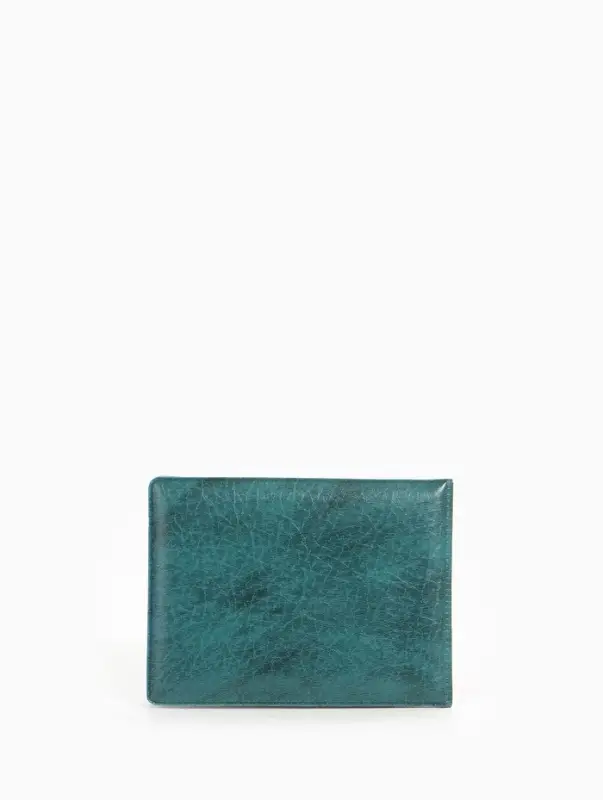 Обложка на удостоверение &laquo;Ветеран боевых действий&raquo;, зелёная