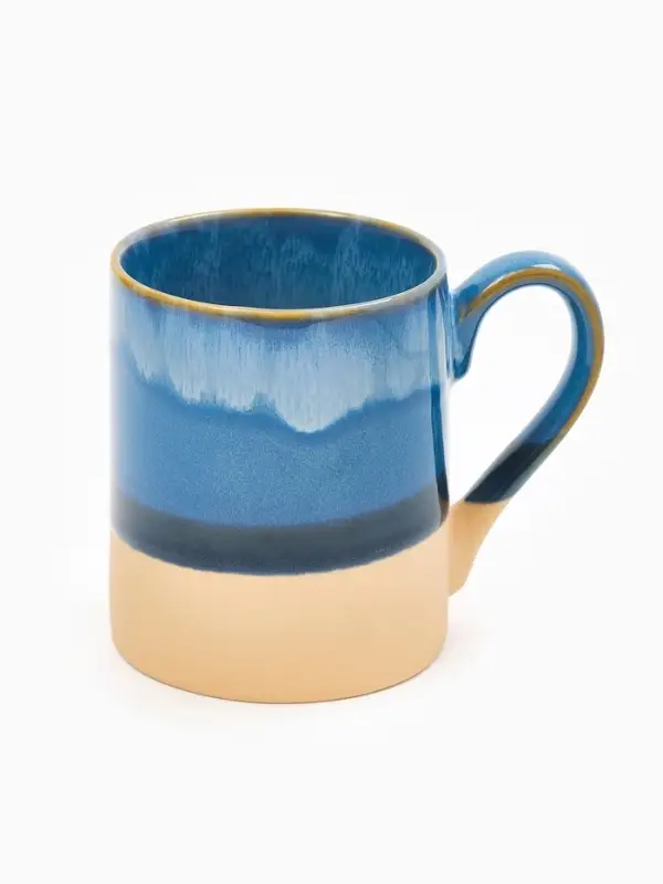 Кружка чайная новогодняя «Машина с ёлкой», 350 мл, ручная работа