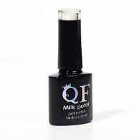 Гель лак для ногтей, «MILK POTAL», 3-х фазный, 8мл, LED/UV, цвет белый/сиреневый (04)
