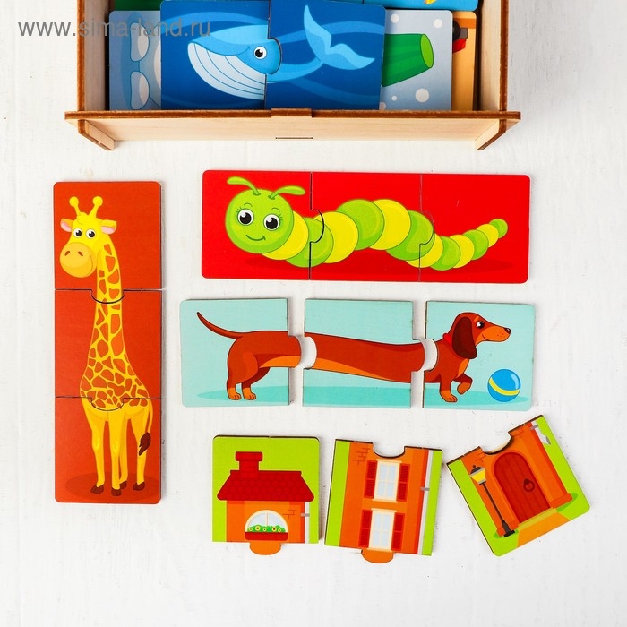 Пазл тройной «Собери картинку» (головоломка) Пазл тройной «Собери картинку» (головоломка)