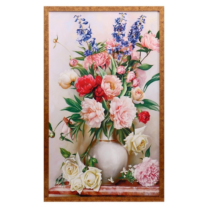 Картина  Картина "Изысканный букет" 67x107 см