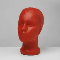 Голова женская с лицом, цвет МИКС