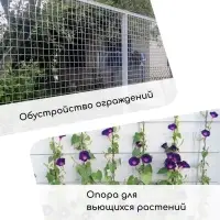 Сетка оцинкованная, сварная, 10&times;0.5 м, ячейка 12.5&times;25 мм, d=0.7 мм, Greengo