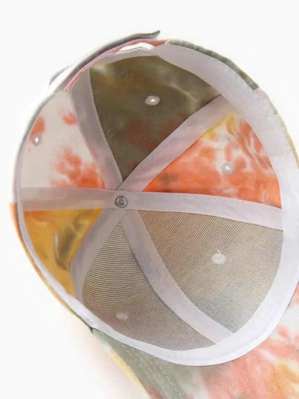 Кепка женская MINAKU Tie-dye, оранжевая, размер 54-56