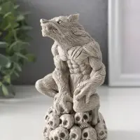 Фигура «Оборотень», 12×7.5×7.5 см, серая