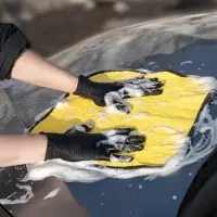 22 Салфетка микрофибра для уборки высокой плотности AVS MF-0121 (40х37см)(1шт)