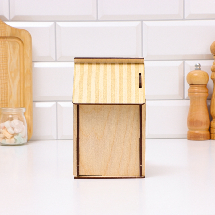 Чайный домик с конфетницей Чайный домик с конфетницей "Пионы", 18 х 10 х 16,5см