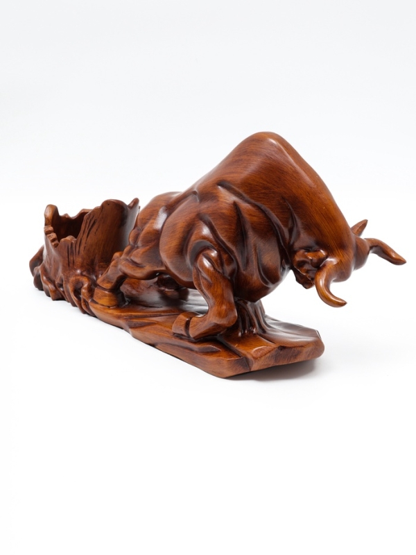 Подставка для бутылки  Подставка для бутылки "Бык" под дерево, 49.11.22см