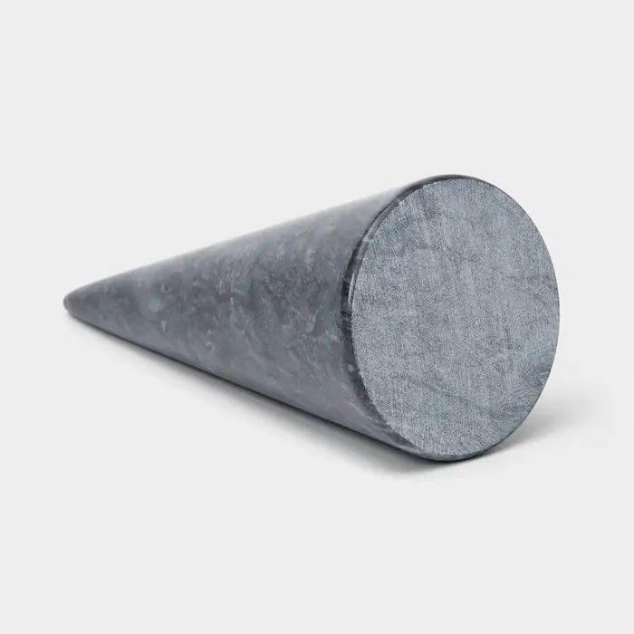 Подставка для украшений Magistro Aleo, 5&times;12 см, мрамор, серая