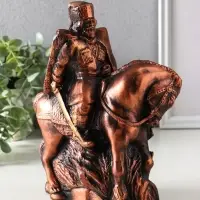 Фигура гипс &laquo;Атаман на коне&raquo;, 25&times;19&times;11 см