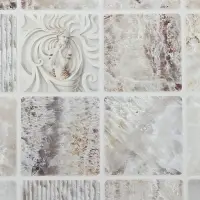 Стеновая панель ПВХ мозаика &laquo;Мрамор венецианский&raquo;, 955&times;480 мм