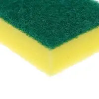 VETTA Дозатор для моющего средства с губкой, пластик, 14x9x11 см, серый