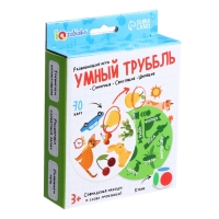 Развивающая игра «Умный труббль», 70 карточек, 3+